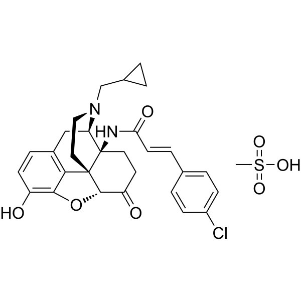Clocinnamox mesylate 117332-69-1